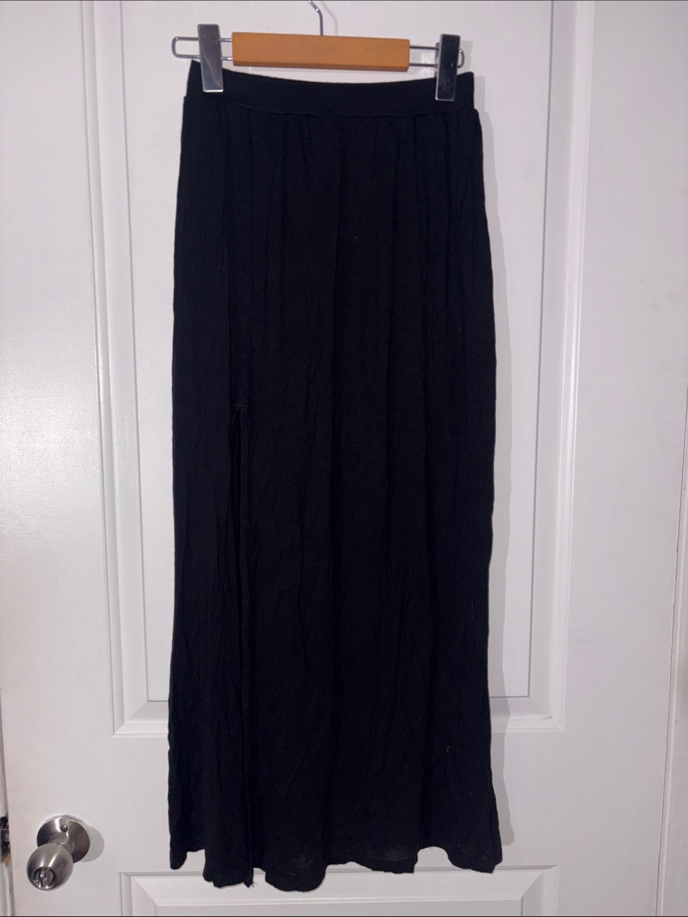Hollister Black Maxi Skirt